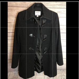 Nautica brand wool pea coat, black. XS